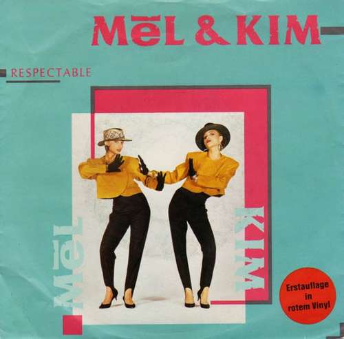 Cover Mel & Kim - Respectable (7, Single, Red) Schallplatten Ankauf