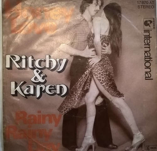 Cover Ritchy & Karen - Honey Love / Rainy Rainy Day (7, Single) Schallplatten Ankauf