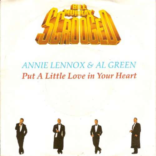 Cover Annie Lennox & Al Green - Put A Little Love In Your Heart (7, Single) Schallplatten Ankauf
