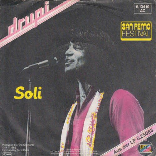 Cover Drupi (2) - Soli (7, Single) Schallplatten Ankauf