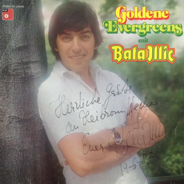 Cover Bata Illic - Goldene Evergreens mit Bata Illic (LP) Schallplatten Ankauf