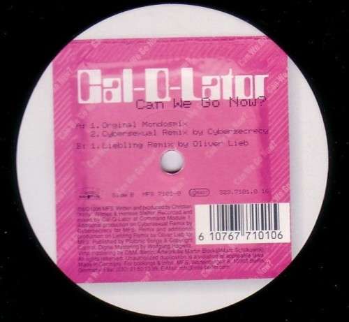 Cover Cal-Q-Lator - Can We Go Now? (12) Schallplatten Ankauf
