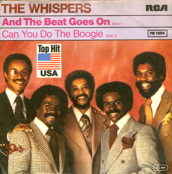 Cover The Whispers - And The Beat Goes On (7, Single) Schallplatten Ankauf