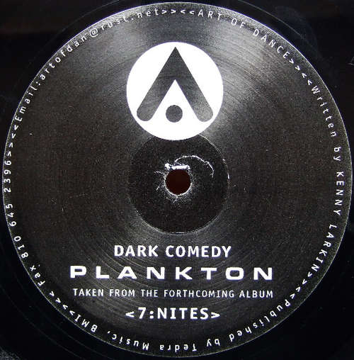 Cover Dark Comedy - Plankton / Clavia's North (12) Schallplatten Ankauf