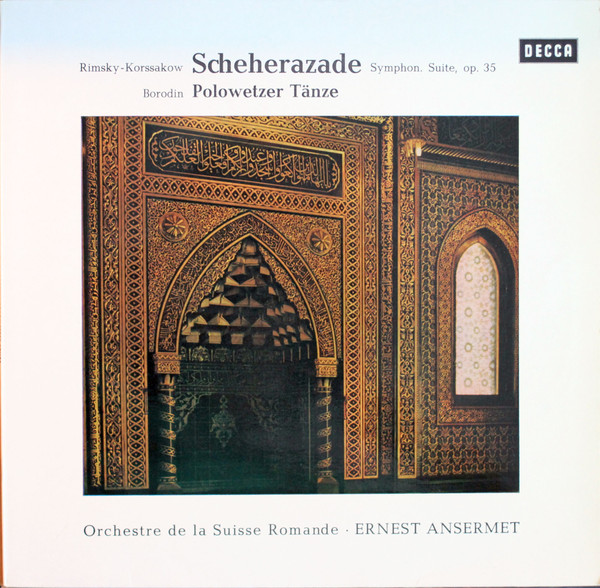 Cover Rimsky-Korsakov*, Borodin*, OSR*, Ansermet* - Scheherazade, Polovtsian Dances (LP, RE) Schallplatten Ankauf