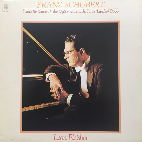 Cover Franz Schubert, Leon Fleisher - Sonate für Klavier B-dur D960 / 12 Deutsche Tänze (Ländler) D790 (LP, Album, Mono, RP) Schallplatten Ankauf