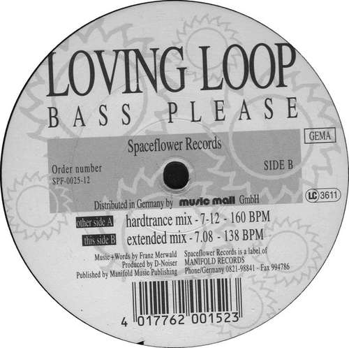 Cover Loving Loop - Bass Please (12) Schallplatten Ankauf