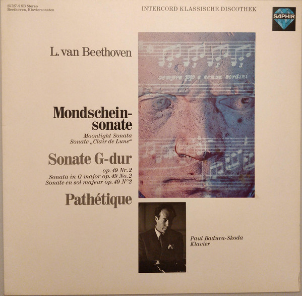 Cover L. van Beethoven* - Paul Badura-Skoda - Klaviersonaten (LP) Schallplatten Ankauf