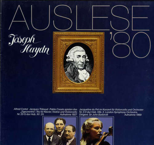 Cover Joseph Haydn - Auslese '80 (LP, Comp, Mono, S/Edition) Schallplatten Ankauf