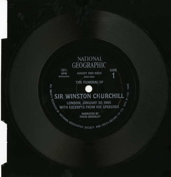 Cover No Artist - The Funeral Of Sir Winston Churchill (Flexi, 7, Mono) Schallplatten Ankauf