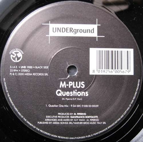 Cover M-Plus - Questions (12) Schallplatten Ankauf