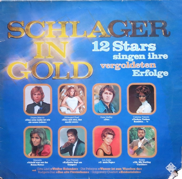 Bild Various - Schlager In Gold (LP, Comp) Schallplatten Ankauf