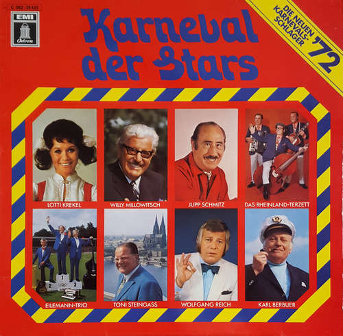 Cover Various - Karneval der Stars - Die neuen Karnevalsschlager '72 (LP, Comp) Schallplatten Ankauf