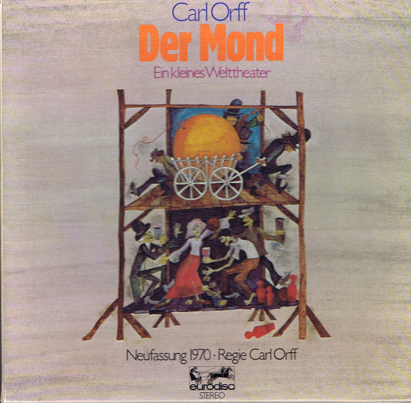 Cover Carl Orff - Der Mond / Ein Kleines Welttheater / Neufassung 1970 (2xLP + Box) Schallplatten Ankauf