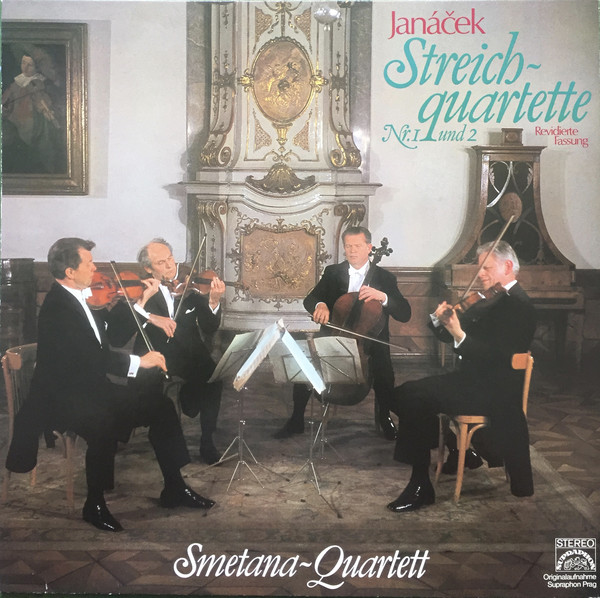 Cover Janáček*, Smetana-Quartett* - Streichquartette Nr. 1 und Nr. 2, Revidierte Fassung (LP, Album) Schallplatten Ankauf