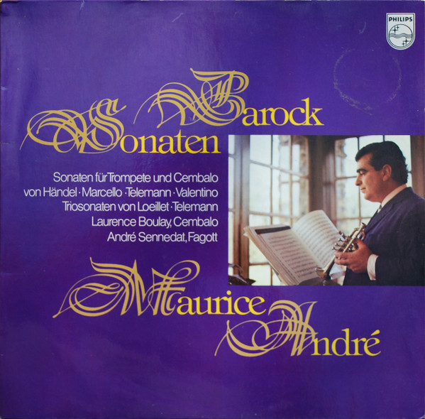 Cover Maurice André - Barock-Sonaten (LP) Schallplatten Ankauf