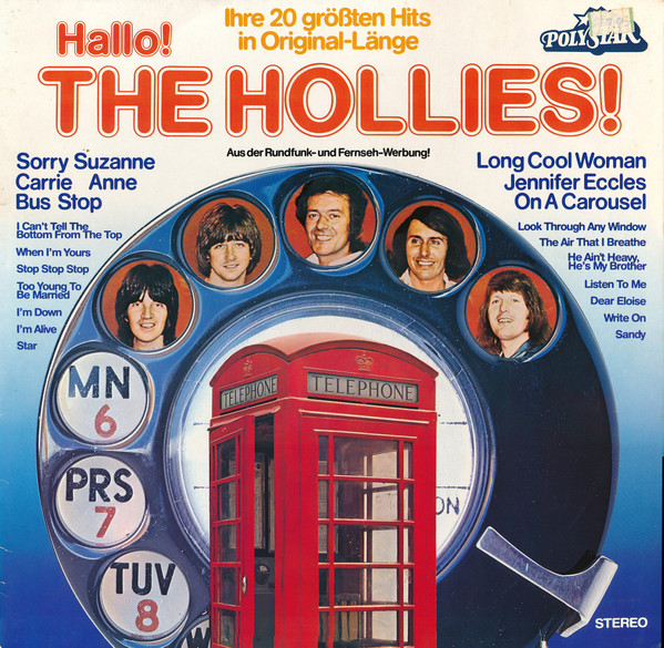 Cover The Hollies - Hallo! The Hollies! (LP, Comp) Schallplatten Ankauf