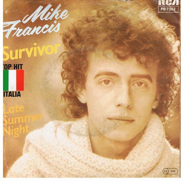 Cover Mike Francis - Survivor (7, Single) Schallplatten Ankauf