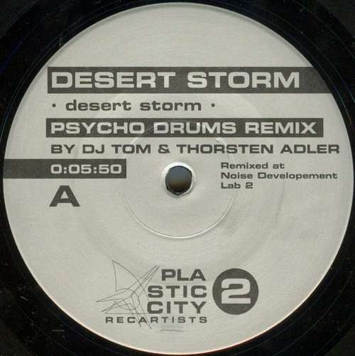Cover Desert Storm Schallplatten Ankauf