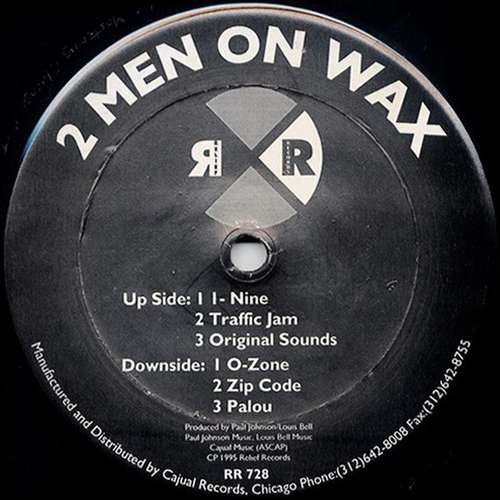 Cover 2 Men On Wax - I-Nine (12) Schallplatten Ankauf
