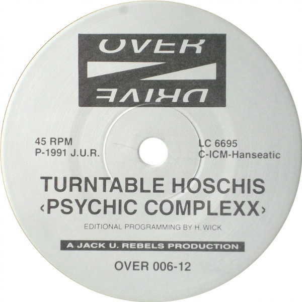 Cover Turntable Hoschis - Psychic Complexx / The Re-Flow (12) Schallplatten Ankauf