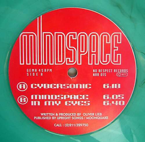 Cover Mindspace - Cybersonic (12, Gre) Schallplatten Ankauf