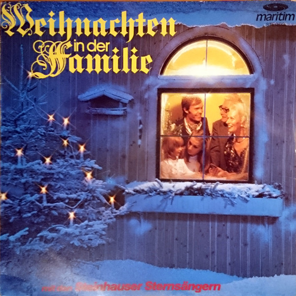 Cover Helmut Graetz Und Seine Hausmusik Mit Den Steinhauser Sternsängern* - Weihnachten In Der Familie (LP) Schallplatten Ankauf