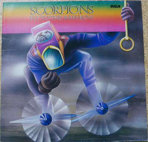 Cover Scorpions - Fly To The Rainbow (LP, Album, RP) Schallplatten Ankauf