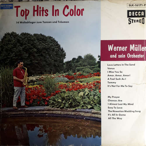 Cover Werner Müller Und Sein Orchester - Top Hits In Color (LP) Schallplatten Ankauf