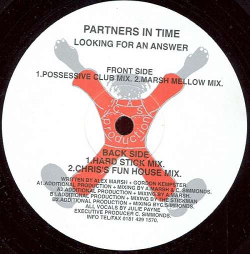Cover Partners In Time - Looking For An Answer (12) Schallplatten Ankauf