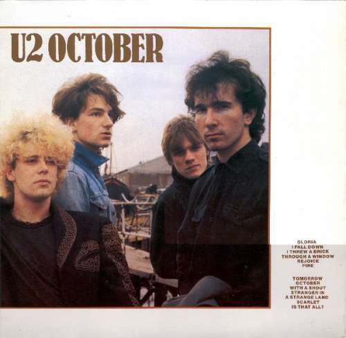 Cover U2 - October (LP, Album, RP) Schallplatten Ankauf