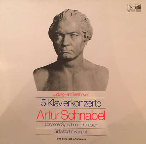 Cover Beethoven*, Artur Schnabel - The Complete Piano Concertos (4xLP, Comp + Box) Schallplatten Ankauf