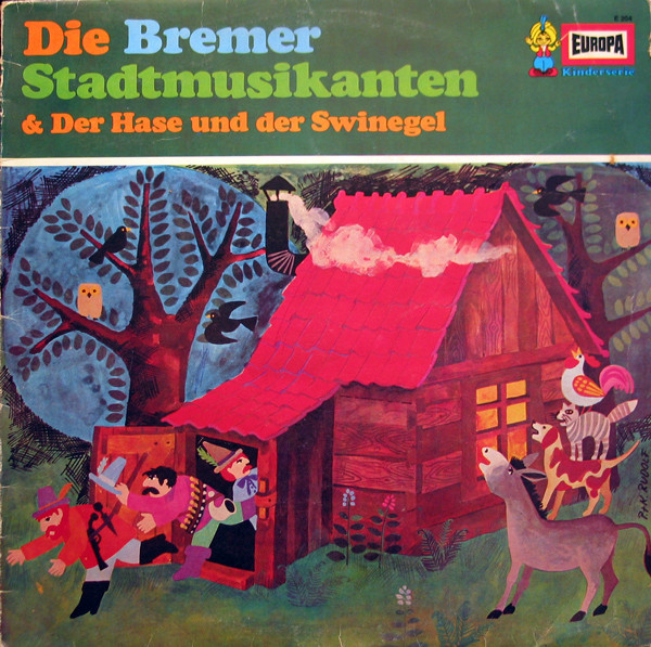 Cover Gebrüder Grimm / Hans Christian Andersen - Die Bremer Stadtmusikanten & Der Hase Und Der Swinegel (LP, RE) Schallplatten Ankauf