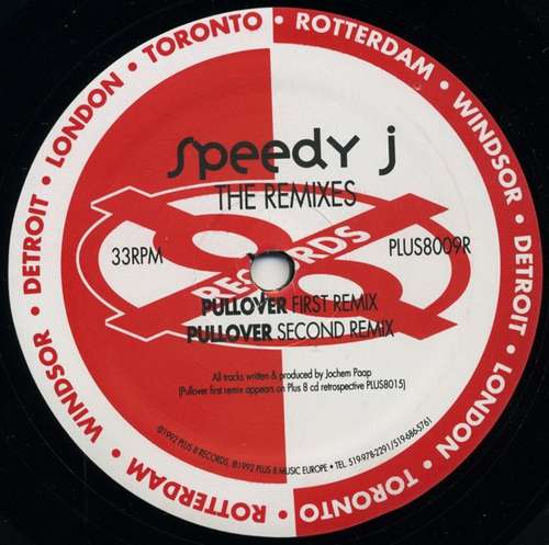 Cover Speedy J - The Remixes (12) Schallplatten Ankauf