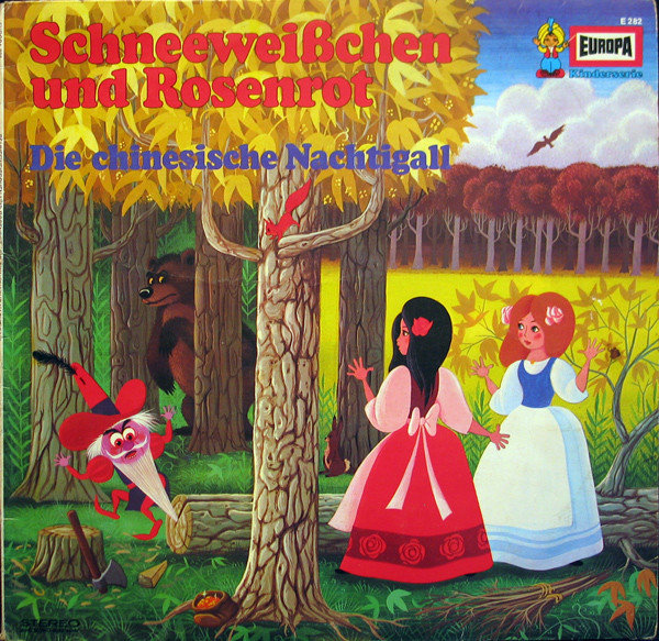 Cover Gebrüder Grimm / Hans Christian Andersen - Schneeweißchen Und Rosenrot / Die Chinesische Nachtigall (LP, RE) Schallplatten Ankauf