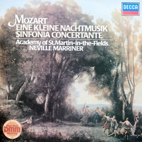 Cover Mozart*, Academy Of St. Martin-in-the-Fields*, Neville Marriner* - Eine Kleine Nachtmusik / Sinfonia Concertante (LP, RE, DMM) Schallplatten Ankauf