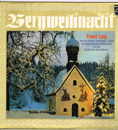 Cover Franzl Lang - Bergweihnacht (LP, Album) Schallplatten Ankauf