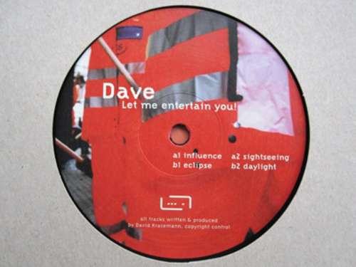 Cover Dave - Let Me Entertain You! (12) Schallplatten Ankauf