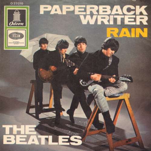 Cover Beatles, The - Paperback Writer / Rain (7, Single, Sun) Schallplatten Ankauf