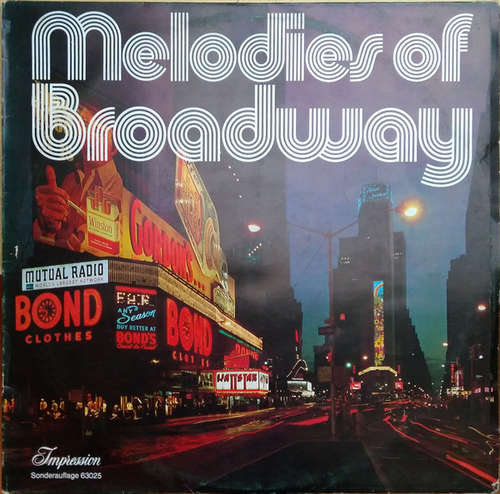 Cover Joe's Las Vegas Big Band - Melodies Of Broadway (LP, Club) Schallplatten Ankauf