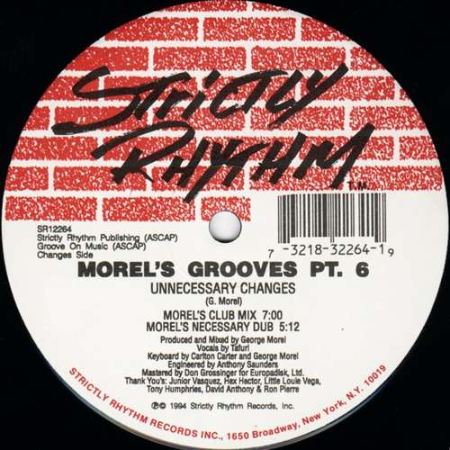 Cover George Morel - Morel's Grooves Pt. 6 (12) Schallplatten Ankauf
