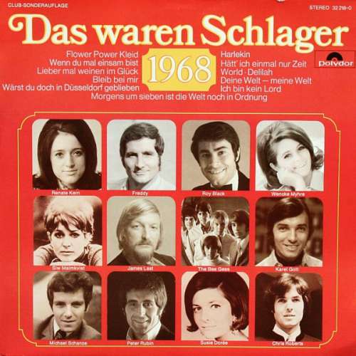 Cover Various - Das Waren Schlager 1968 (LP, Comp, Club) Schallplatten Ankauf