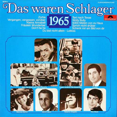 Cover Various - Das Waren Schlager 1965 (LP, Comp, Club) Schallplatten Ankauf