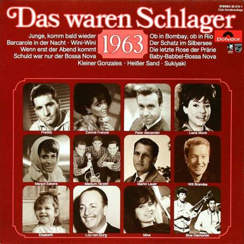 Cover Various - Das Waren Schlager 1963 (LP, Comp, Club) Schallplatten Ankauf