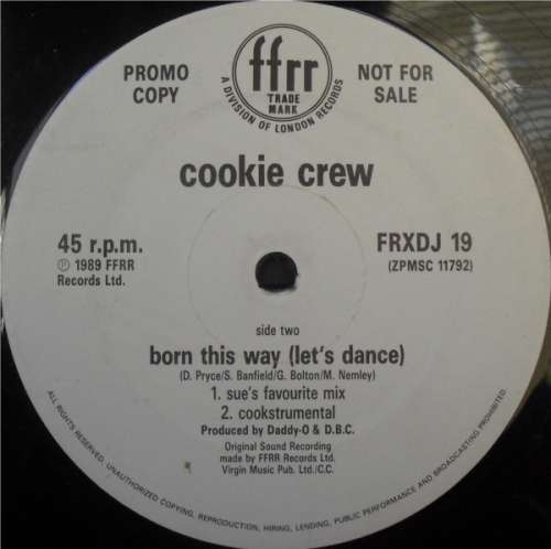 Cover Cookie Crew* - Born This Way (Let's Dance) (12, Promo) Schallplatten Ankauf