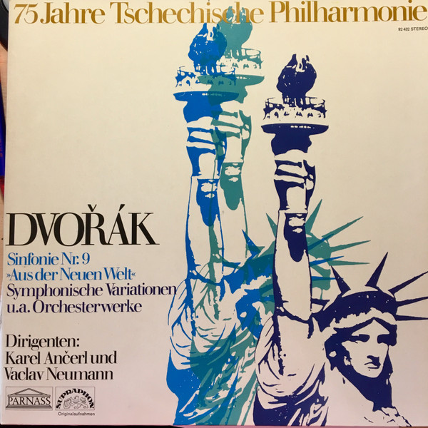 Cover Dvořák*, Tschechische Philharmonie*, Karel Ančerl, Václav Neumann - 75 Jahre Tschechische Philharmonie (2xLP, Comp) Schallplatten Ankauf