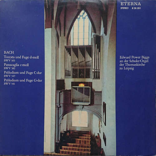 Cover J.S. Bach*, Edward Power Biggs* - Orgelwerke (LP) Schallplatten Ankauf