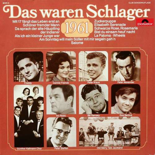 Cover Various - Das Waren Schlager 1961 (LP, Comp, Club) Schallplatten Ankauf