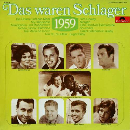 Cover Various - Das Waren Schlager 1959 (LP, Comp, Club) Schallplatten Ankauf