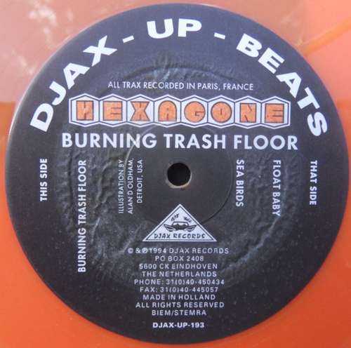 Cover Hexagone - Burning Trash Floor (12, Ora) Schallplatten Ankauf